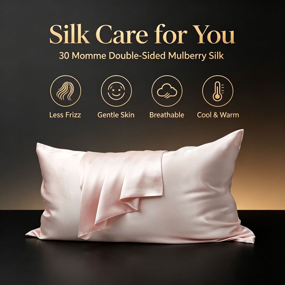 Hair Care Hospital - Luxury 30 Momme Double-Sided Mulberry Silk