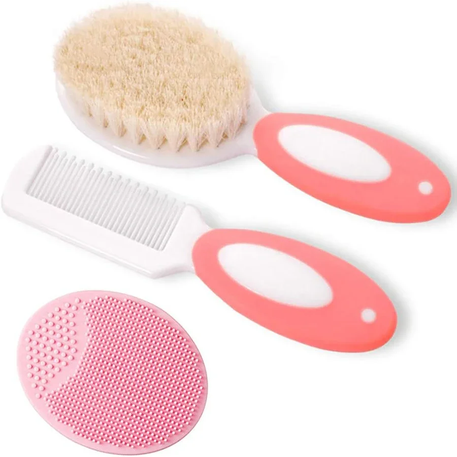 Hair Care Routine - Baby Hair Brush Set for Newborn