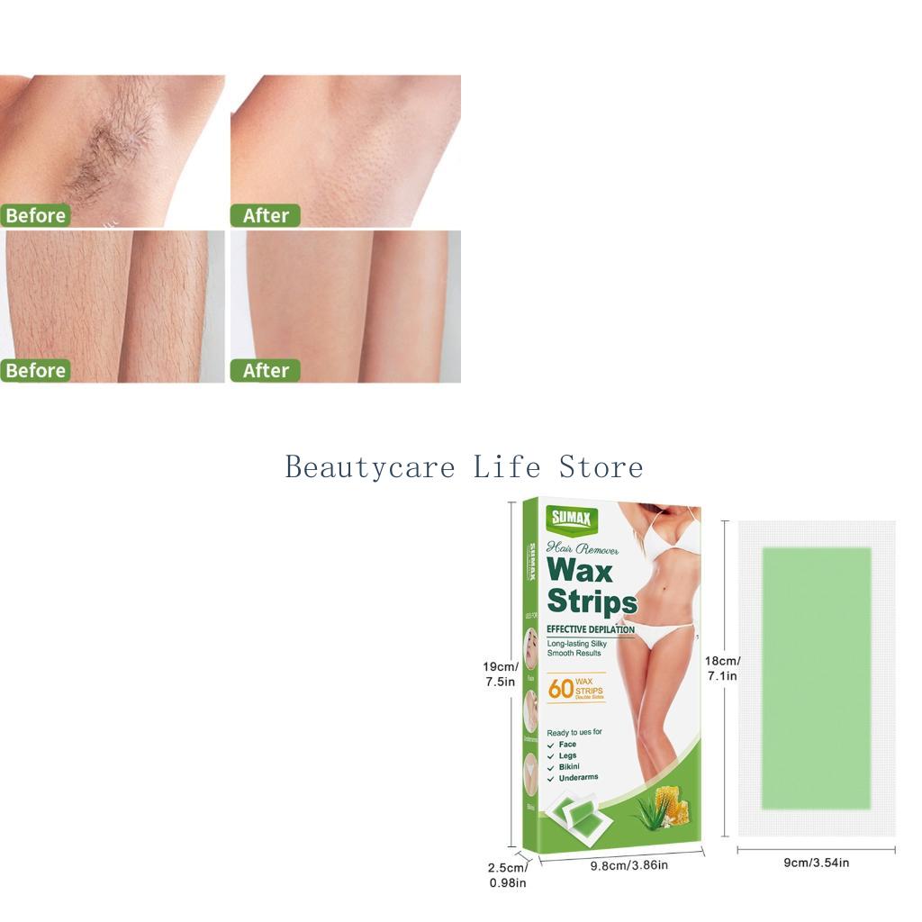 Hair Care Routine - 652C Wax Strips for Face Legs