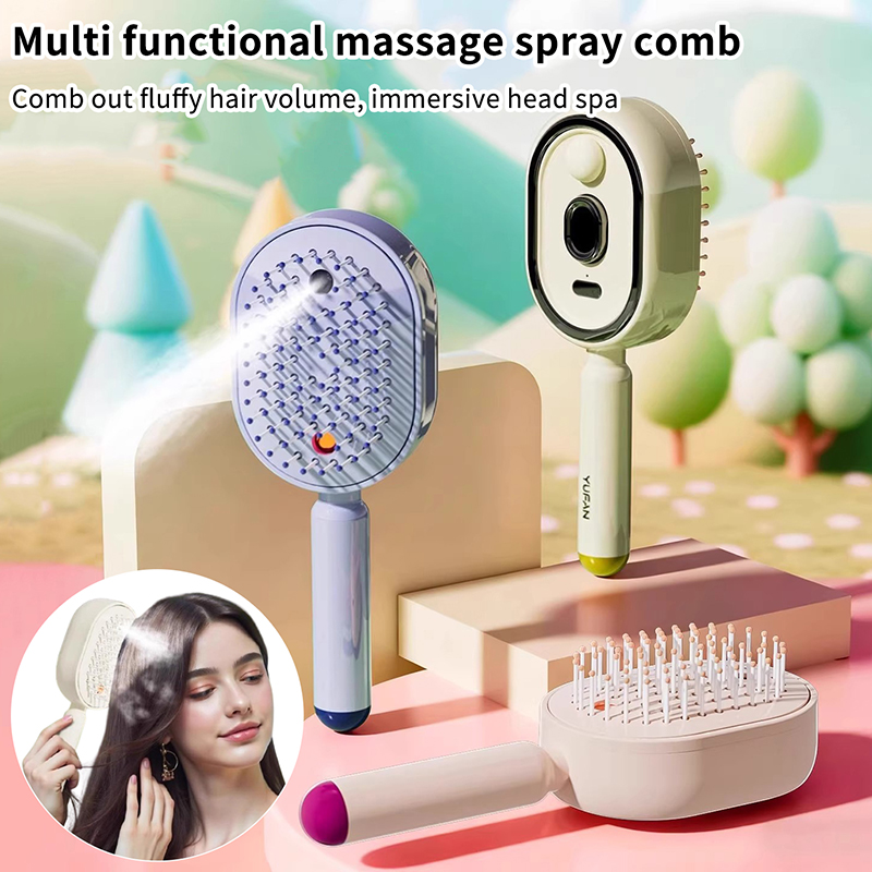 Multifunctional Massage Comb,E - Hair Care Routine 评论和价格