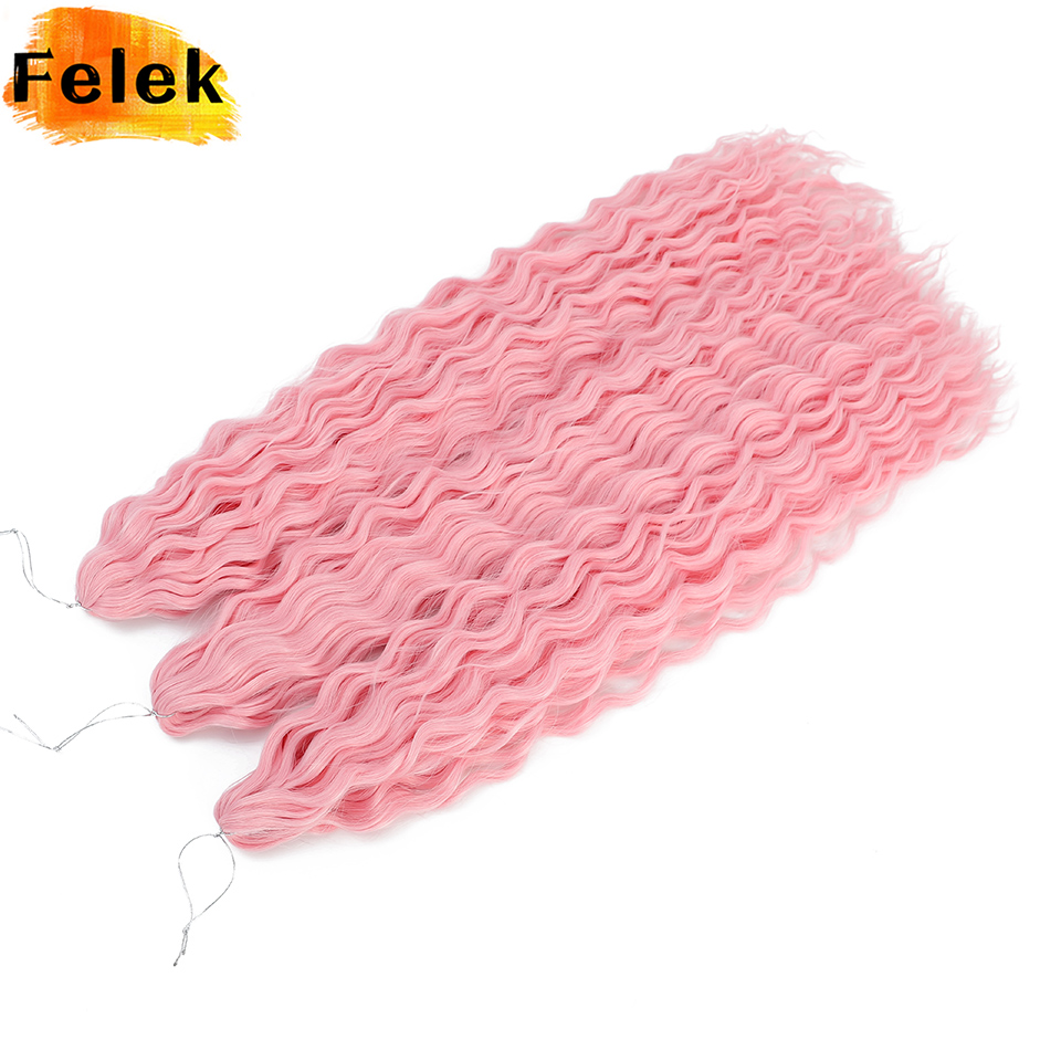 Pink Braiding Hair Extension O - Crochet Braiding Hair 评论和价格