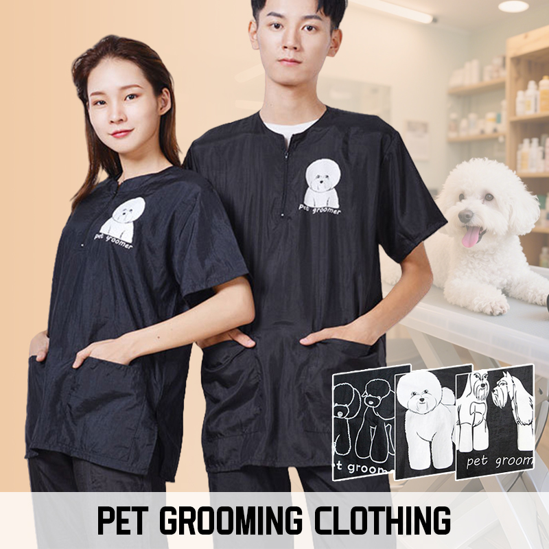 S-3XL Pet Groomer Jacket Pet S - Hair Care Hospital 评论和价格