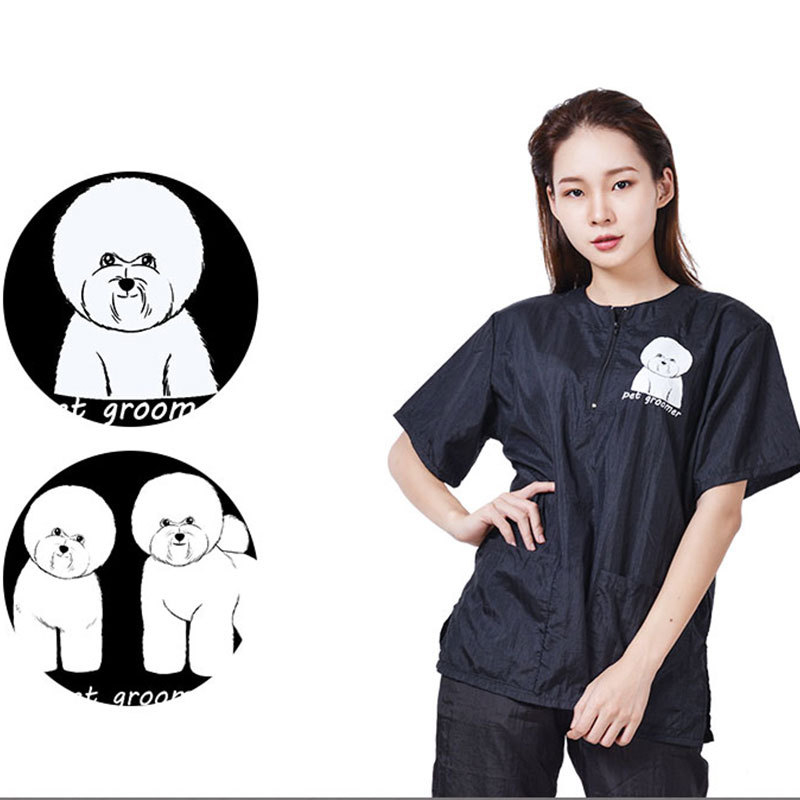 S-3XL Pet Groomer Jacket Pet S - Hair Care Hospital 评论和价格