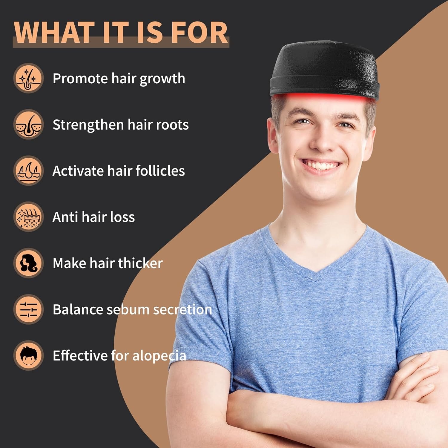 New Hair Growth Laser Cap 660n - Hair Care Routine 评论和价格