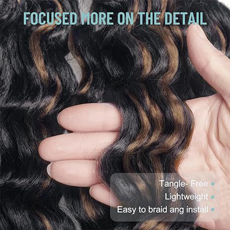 Wig crochet hair curly hair Af - Crochet Braiding Hair 评论和价格