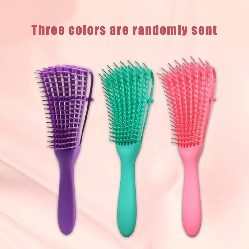 1pc Eight-claw Massage Comb Ra - Hair Care Routine 评论和价格