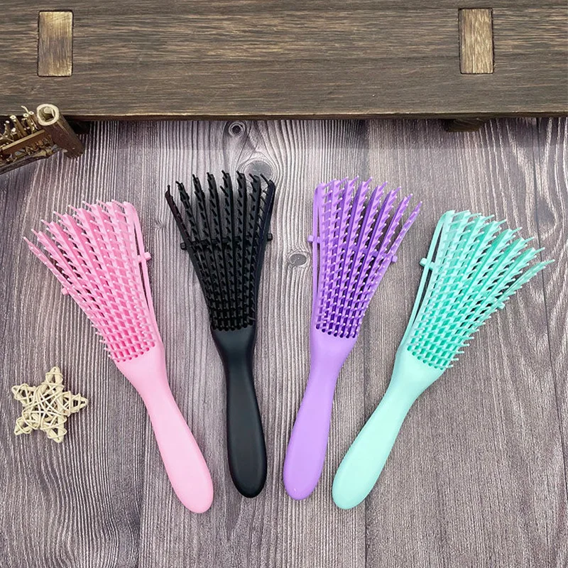 1pc Eight-claw Massage Comb Ra - Hair Care Routine 评论和价格
