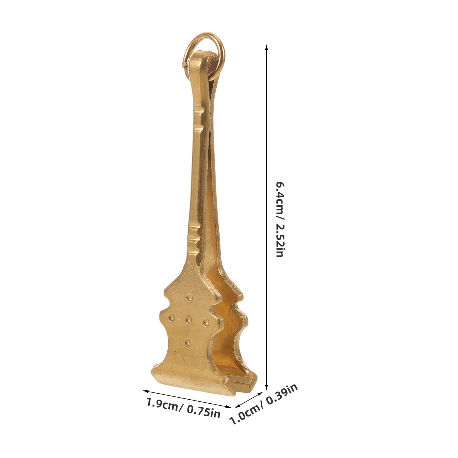 Wide Tip Gold Guitar Shaped St - Hair Care Tips 评论和价格