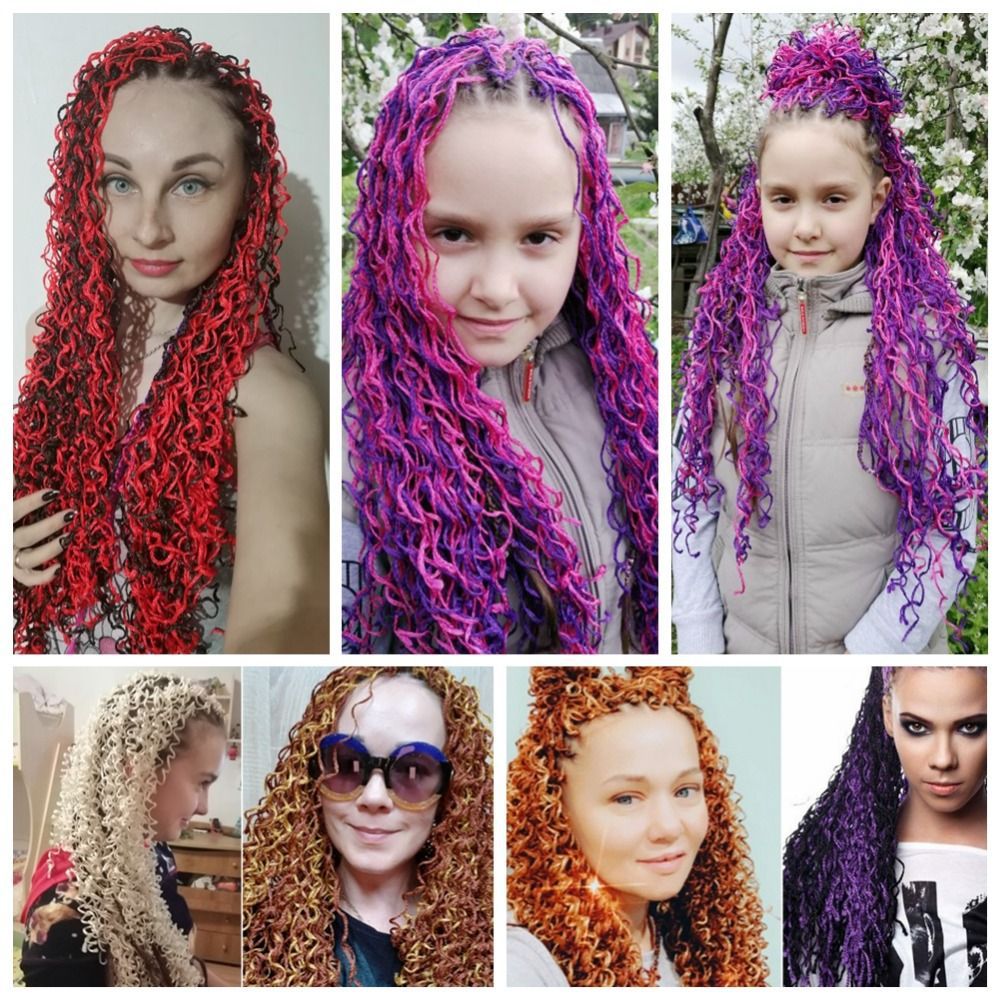 New Wig Synthetic Hair ZiZi Bo - Crochet Braiding Hair 评论和价格