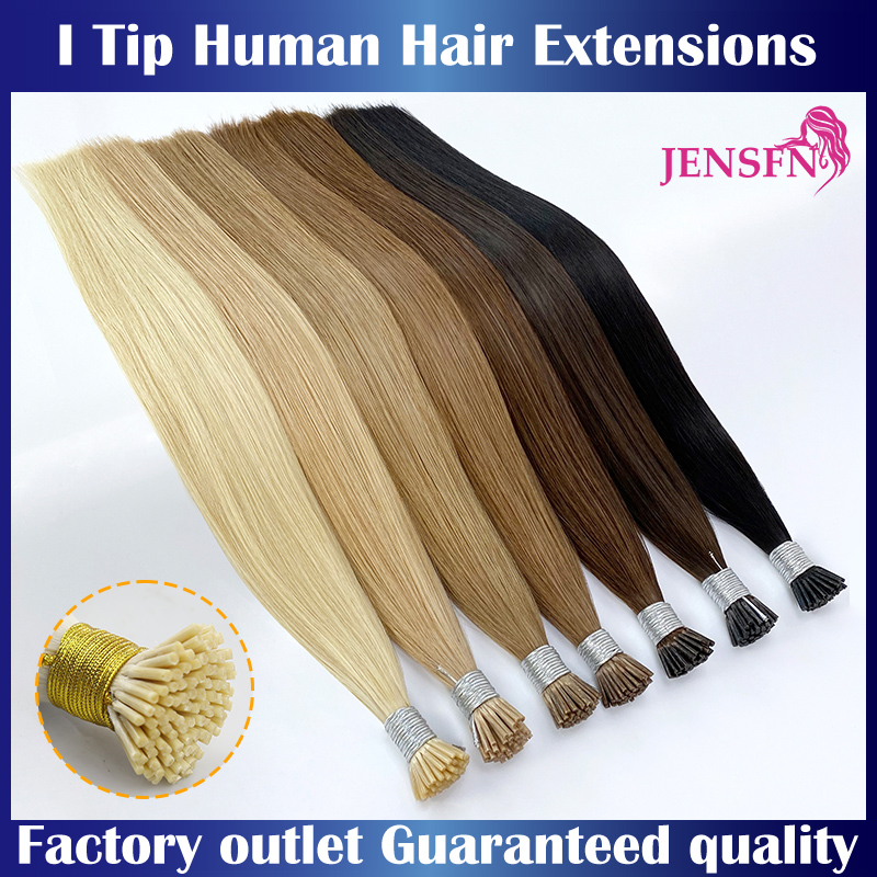 JENSFN I Tip Hair Extensions 1 - Hair Care Tips 评论和价格