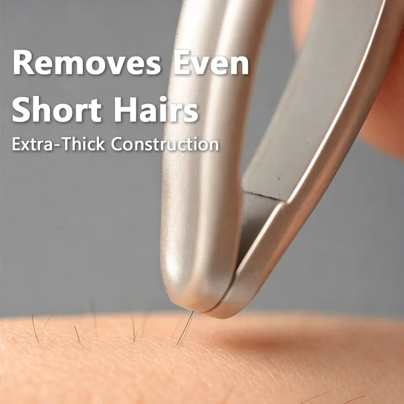 Premium Round Tip Tweezers Pre - Hair Care Tips 评论和价格