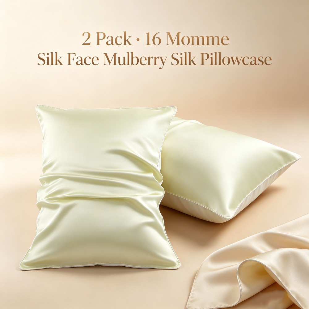 2 Pack 16 Momme Mulberry Silk  - Hair Care Hospital 评论和价格