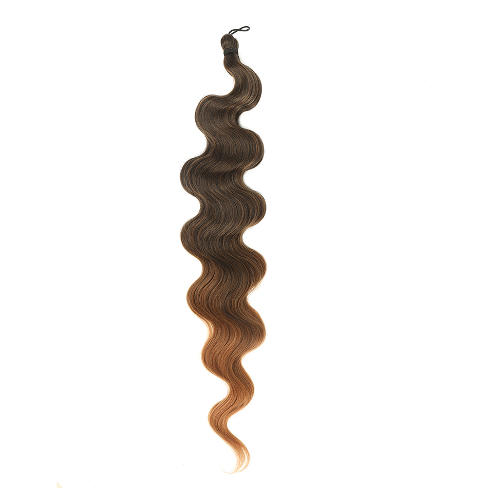 Body Wave Crochet Hair 24Inch  - Crochet Braiding Hair 评论和价格