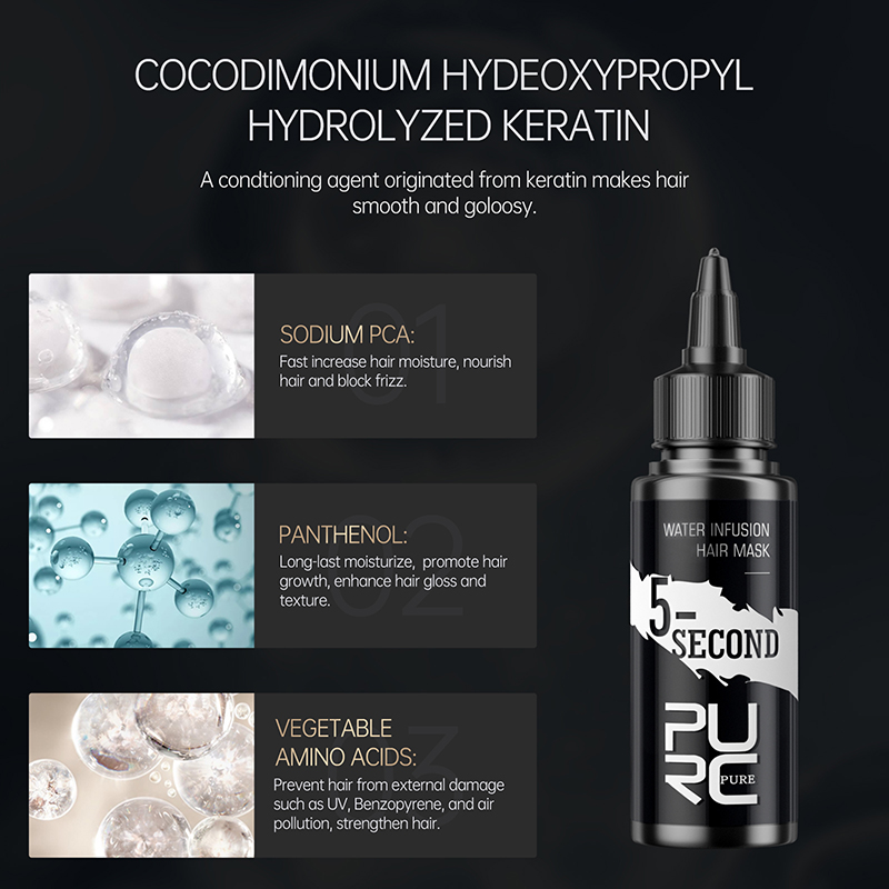 PURC Hair Treatment 5 Seconds  - Hair Care Keratin Treatment 评论和价格