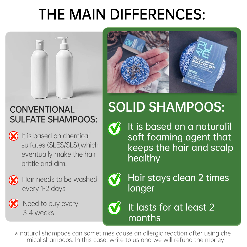 PURC Handmade Organic Shampoo  - Hair Care Pantene 评论和价格