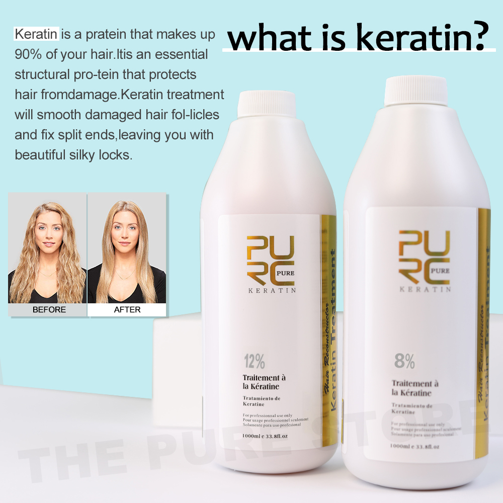 PURC 5% Keratin Smoothing Trea - Hair Care Keratin Treatment 评论和价格
