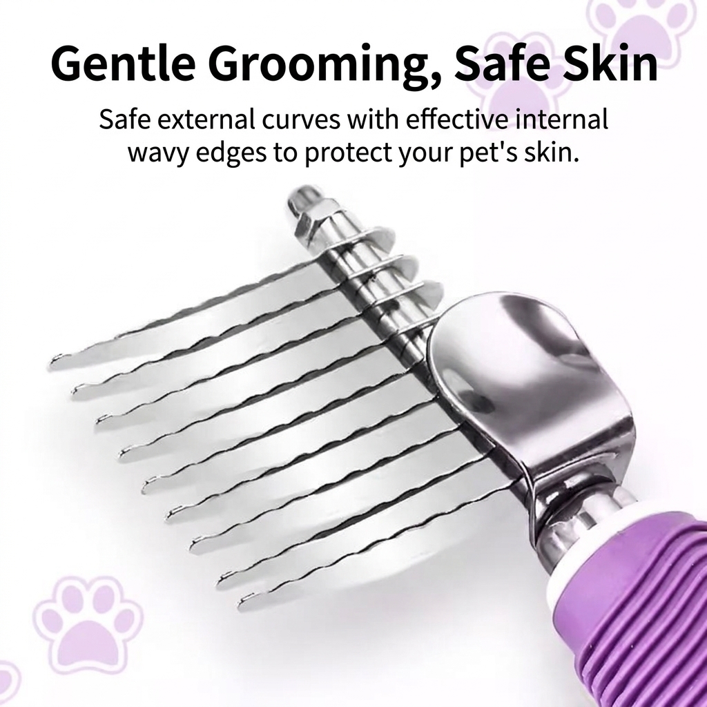 Pet Dematting Comb Stainless S - Hair Care Tips 评论和价格
