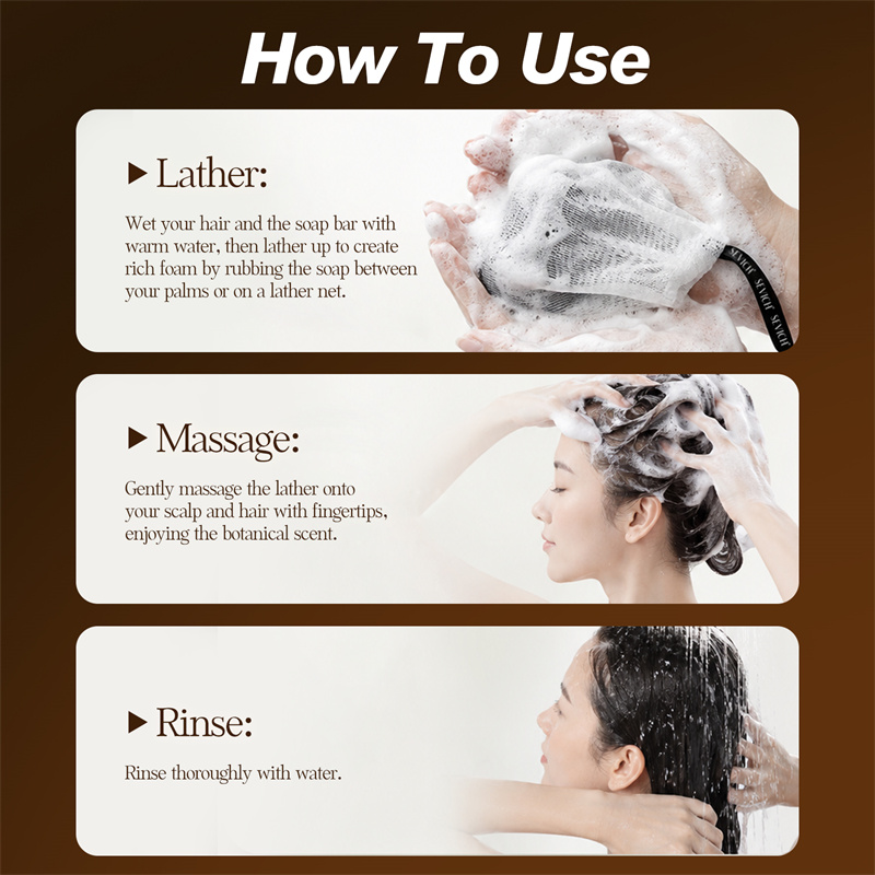 Black Hair Soap Natural Shampo - Hair Care Pantene 评论和价格
